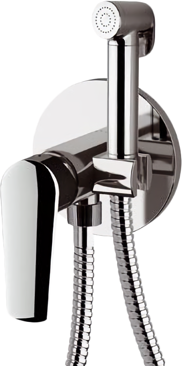 Гигиенический душ Remer Vanity V65W, со смесителем, С ВНУТРЕННЕЙ ЧАСТЬЮ