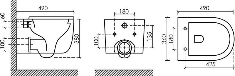 Комплект 5 в 1 Ceramicanova CN4006_121002MB