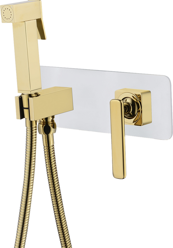 Гигиенический душ Lemark Mista LM6419WG, со смесителем, С ВНУТРЕННЕЙ ЧАСТЬЮ
