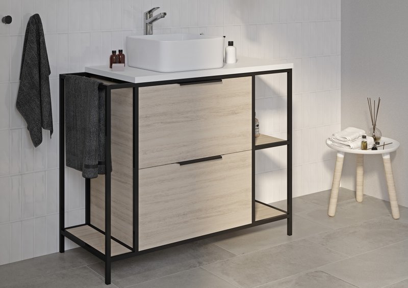 Смеситель для раковины Cersanit Flavis 63038, хром