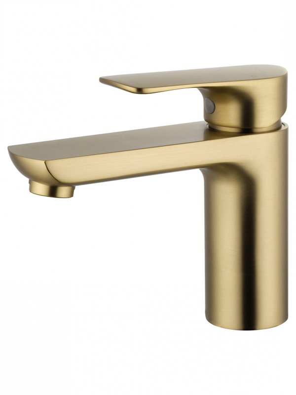 Смеситель для раковины Wonzon & Woghand WW-A40732-BG, брашированное золото
