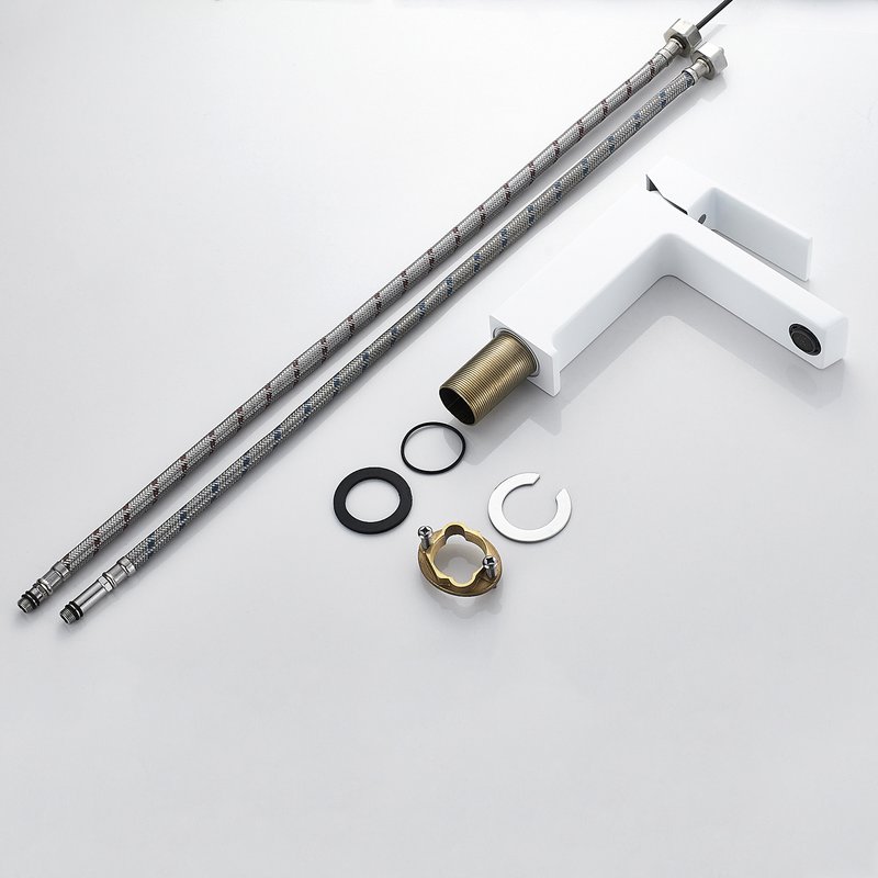 Смеситель для раковины Rose R18C R1801C-1, белый
