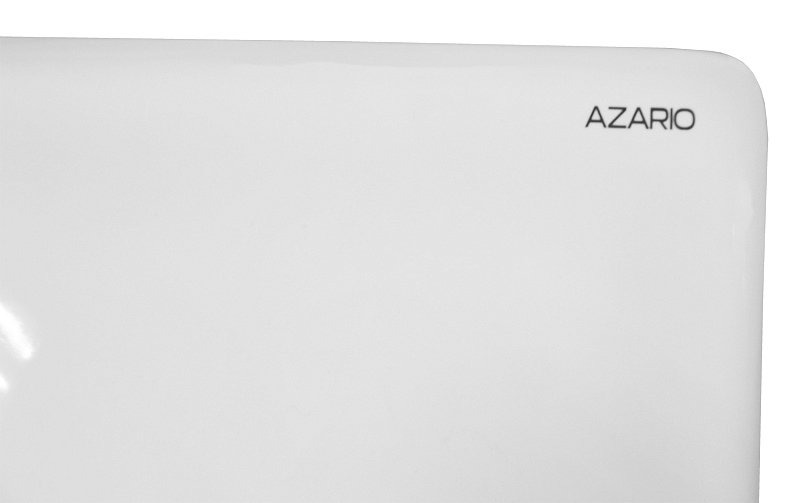 Унитаз-компакт напольный AZARIO Fretta Round N AZ-7121, глянцевый белый