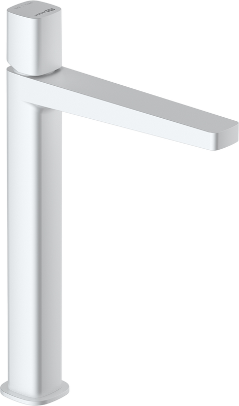 Смеситель для раковины Wasserkraft Saale 9503H, белый soft-touch