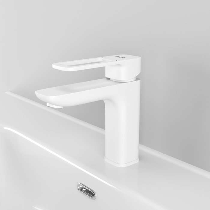 Смеситель для раковины IDDIS Slide SLIWT00i01, белый