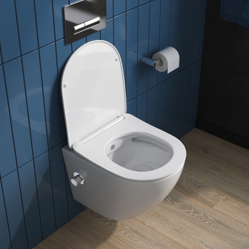 Унитаз подвесной BelBagno Uno BB3105CHR-BS/SC