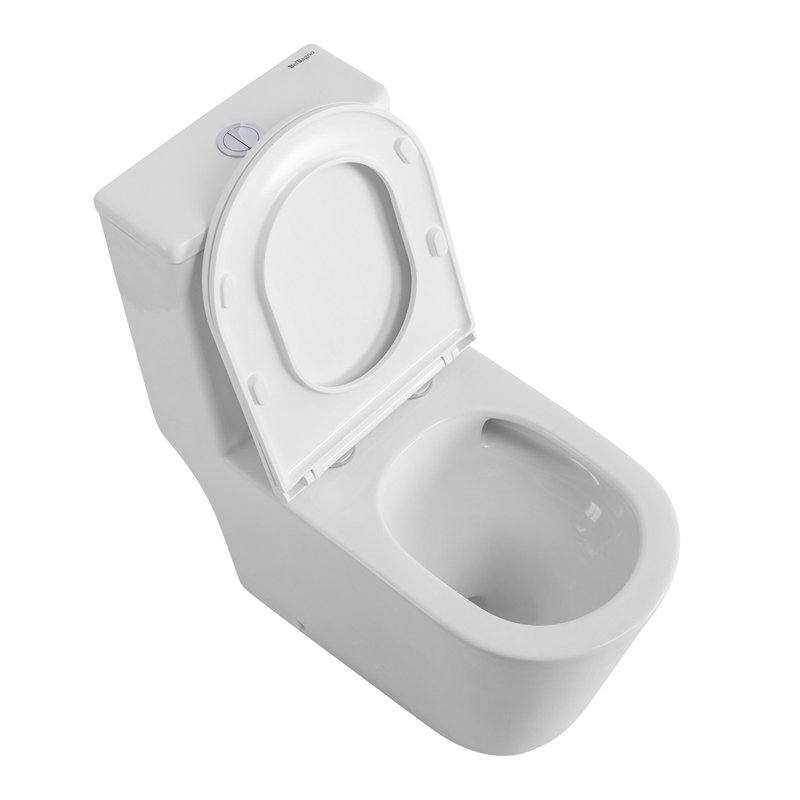 Унитаз-моноблок напольный BelBagno Tre BB673CP-MN-TOR/SC