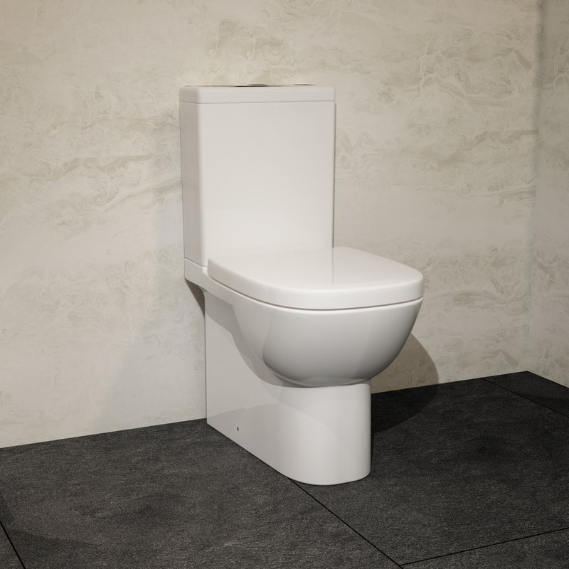 Унитаз-компакт напольный Sanita luxe Quadro Comfort