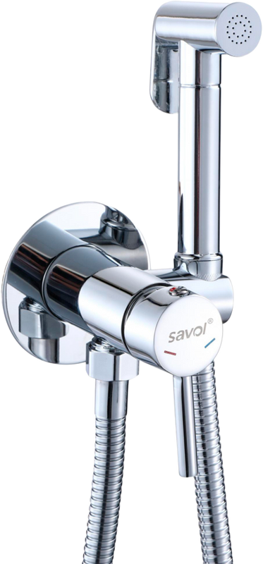 Гигиенический душ Savol S-FXQ003, со смесителем, С ВНУТРЕННЕЙ ЧАСТЬЮ