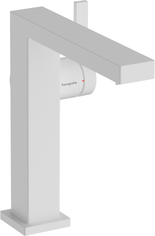 Смеситель для раковины Hansgrohe Tecturis E 150 Fine 73040700, матовый белый