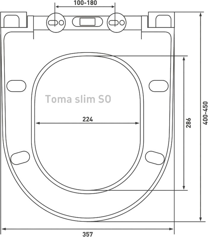 Унитаз подвесной Berges Okus 082127