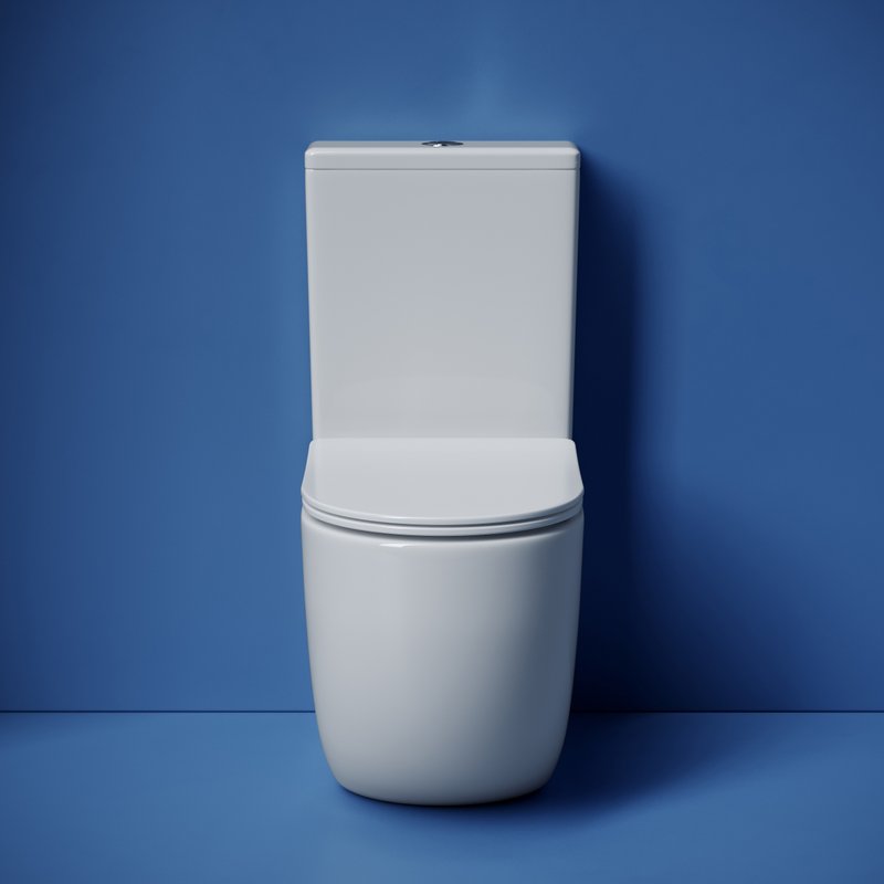 Унитаз-компакт напольный Ceramicanova Metropol CN4001T, смыв торнадо