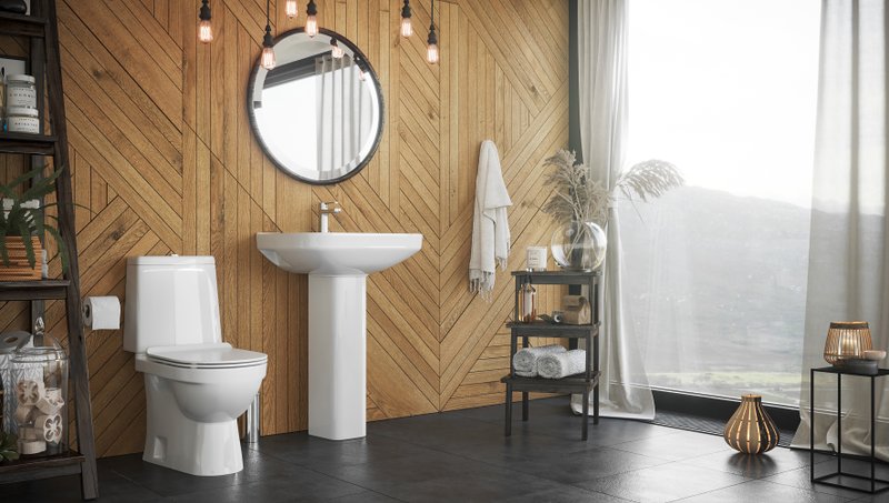 Унитаз-компакт напольный Sanita luxe Next Slim