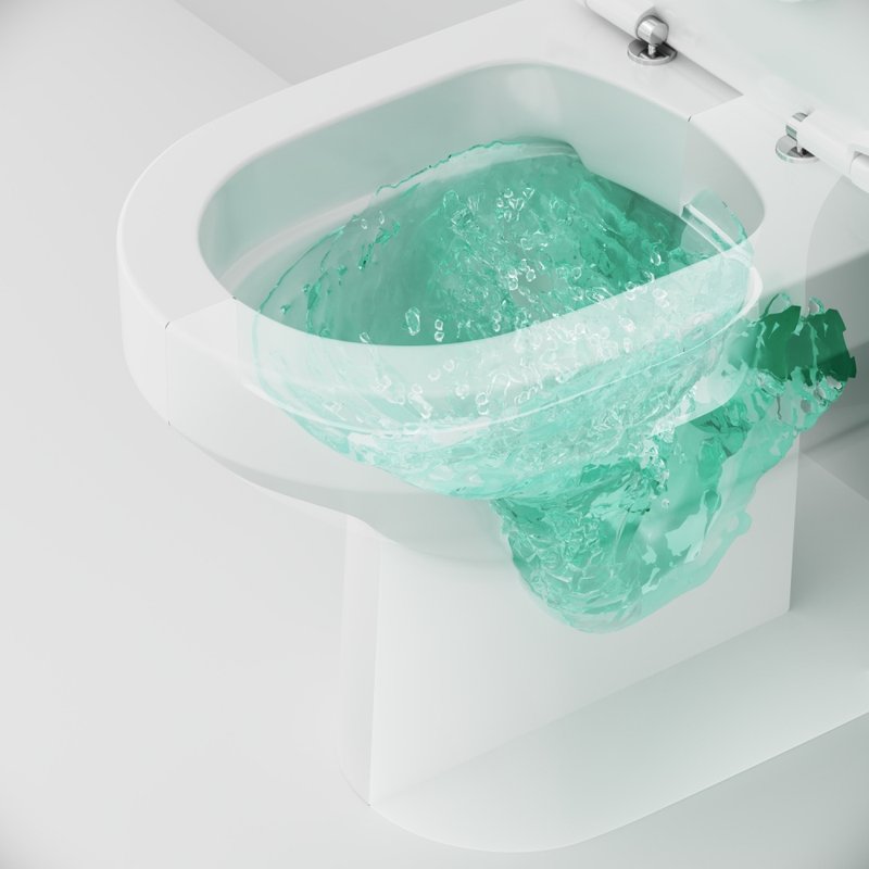 Унитаз-компакт напольный AM.PM Spirit V2.0 C708600WH FlashClean с микролифтом
