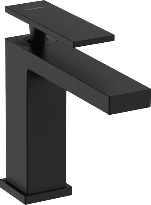 Смеситель для раковины Hansgrohe Tecturis E 110 73010670, матовый черный