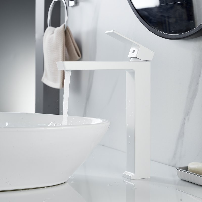 Смеситель для раковины Rose R18C R1811C-1, белый