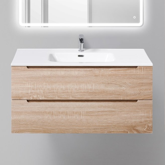 Тумба под раковину без столешницы BelBagno Etna 100 rovere bianco