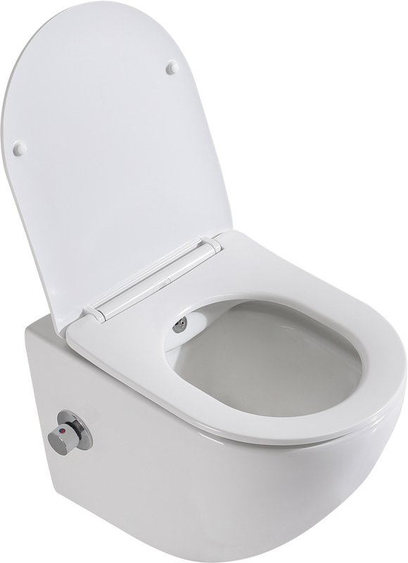 Унитаз подвесной BelBagno Uno BB3105CHR-BS/SC