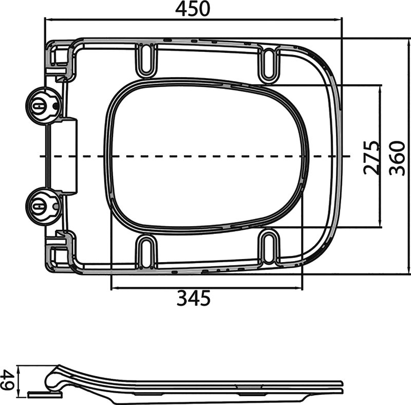 Крышка-сиденье BelBagno BB3201SC белая