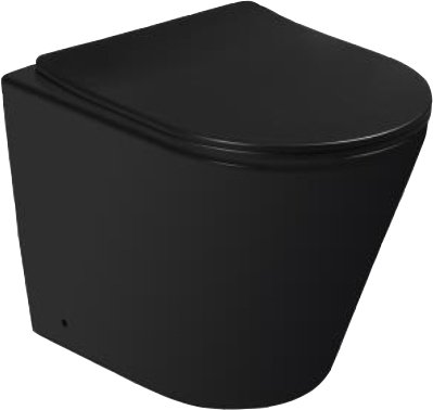 Унитаз приставной напольный SantiLine SL-5020MB