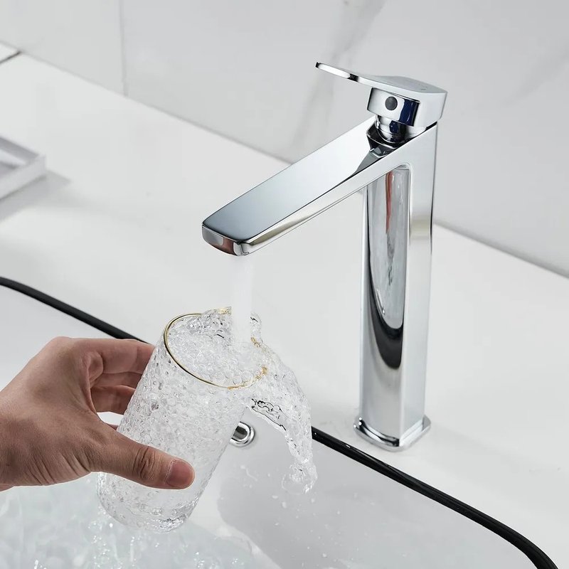 Смеситель для раковины Shevanik S99 S9911, хром