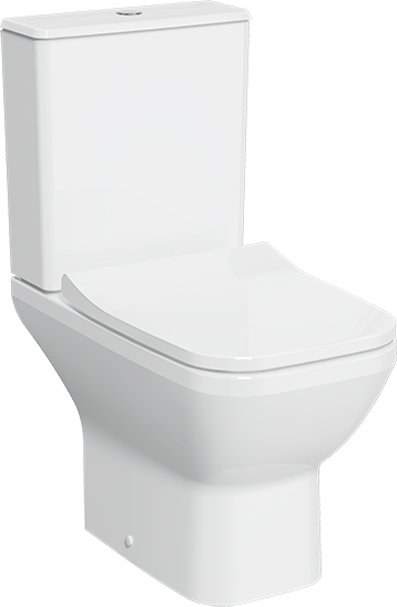 Унитаз-компакт напольный VitrA Integra Square Open-Back 9833B003-7205