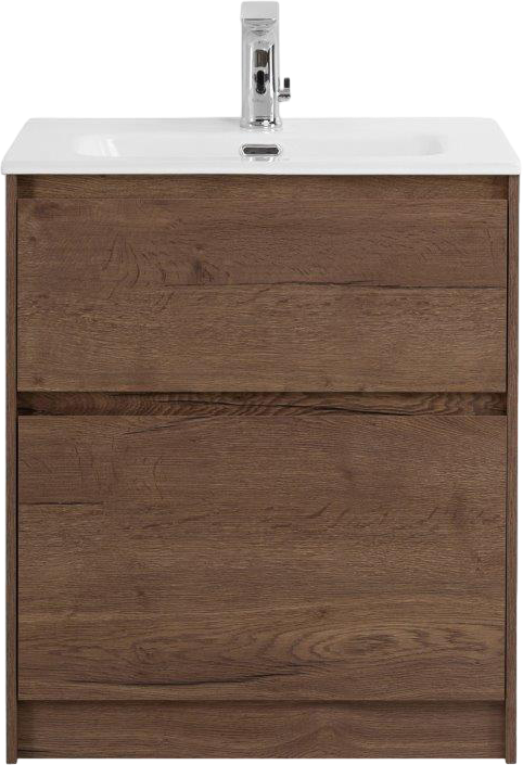 Тумба под раковину без столешницы BelBagno Kraft 60 напольная, rovere tabacco