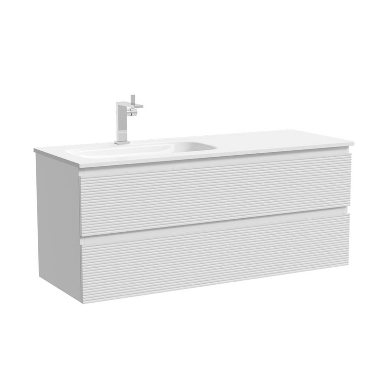 Тумба для ванной подвесная Sancos Folk левая 1195х445х500, FL120LW