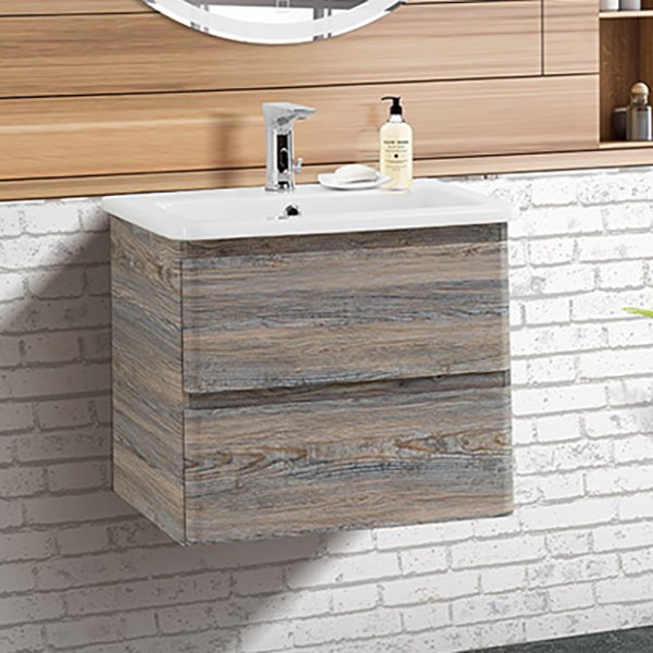Тумба под раковину без столешницы BelBagno Albano-Cer 60 подвесная, pino scania