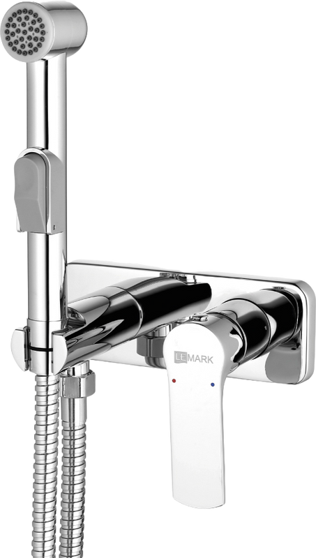 Гигиенический душ Lemark plus Grace LM1519C, со смесителем, С ВНУТРЕННЕЙ ЧАСТЬЮ