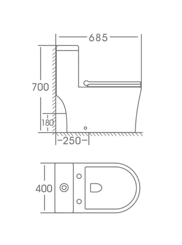 Унитаз-моноблок напольный Stella Polar Толедо KN6291000