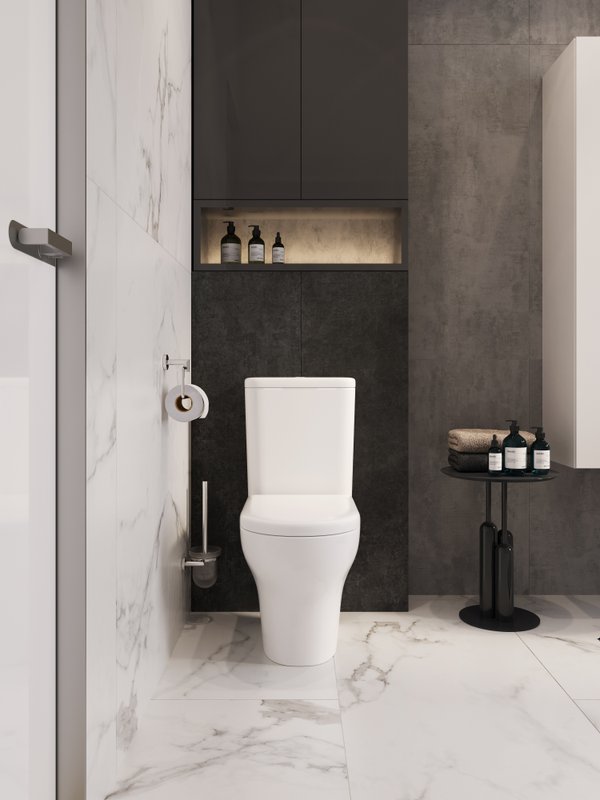 Унитаз-компакт напольный VitrA Zentrum Open-back 9824B003-7207