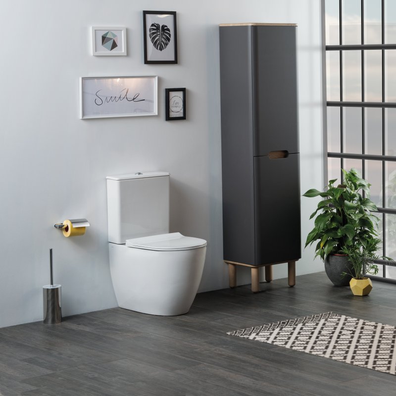 Унитаз-компакт напольный VitrA Sento Rim-Ex 9830B003-7203