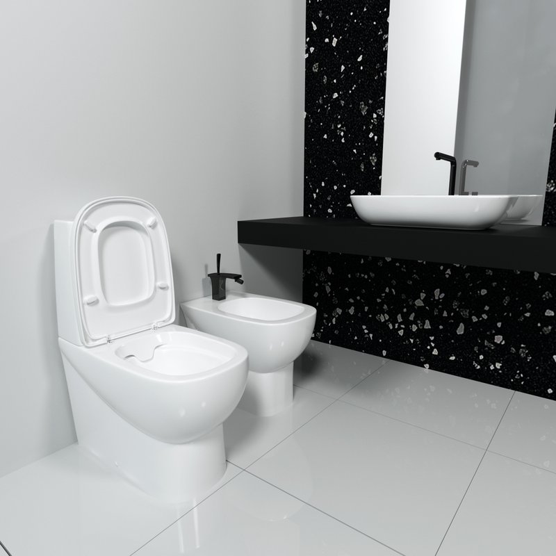 Унитаз-компакт напольный Sanita luxe Infinity RML Slim