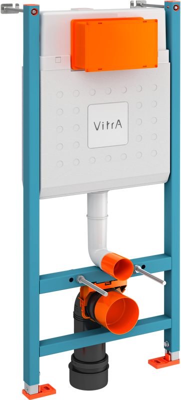 Инсталляция для унитаза VitrA V-Fix Core 732-5800-01 крепление к полу и стене