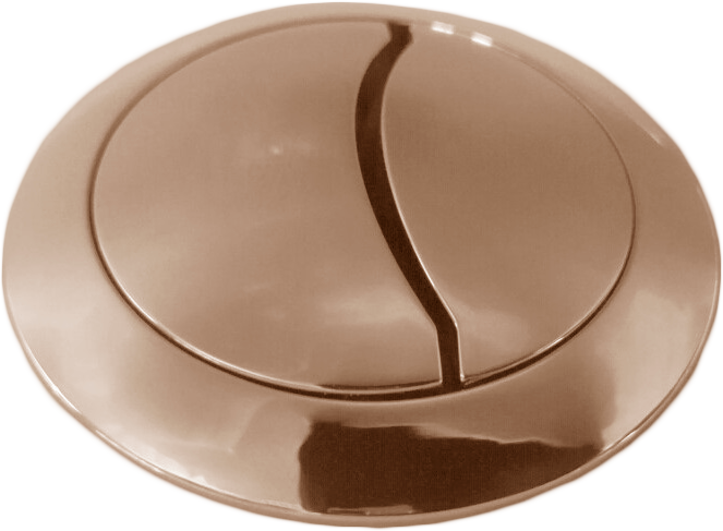 Кнопка для бачка Cezares Czr CZR-BTN-BRONZE, бронза