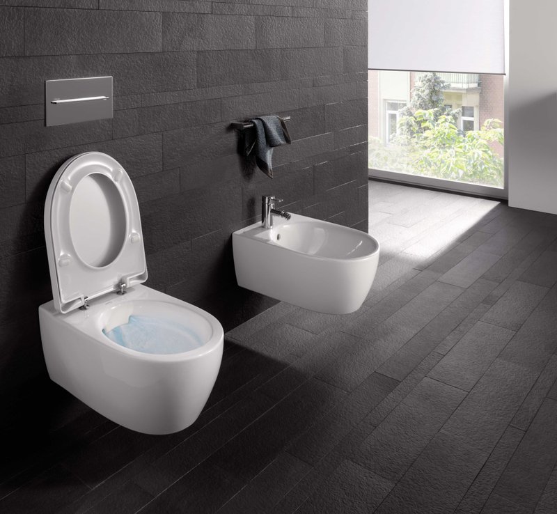 Унитаз подвесной Geberit iCon, сиденье iCon 574130000