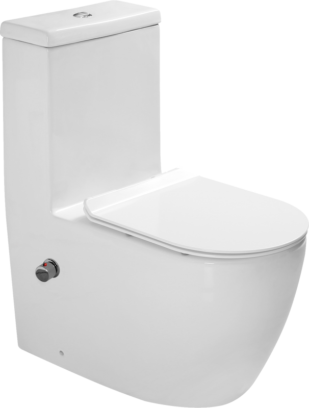 Унитаз-моноблок напольный SantiLine SL-5011SM-BD