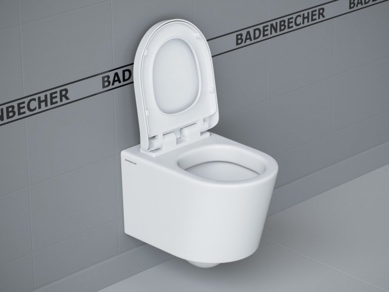 Детский унитаз подвесной Badenbecher T05W, белый
