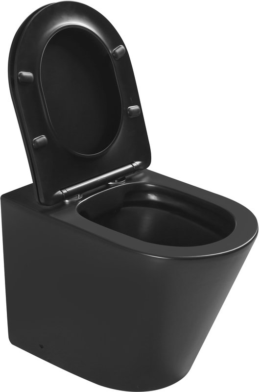 Унитаз приставной напольный SantiLine SL-5020MB