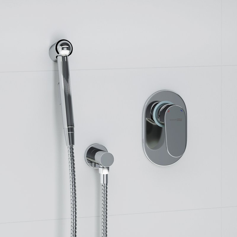 Гигиенический душ Wasserkraft A15357, шланг 120 см