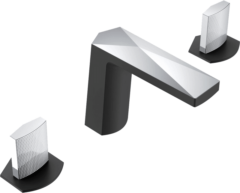 Смеситель для раковины Boheme Venturo 150-BCR-TOUCH, черный, хром