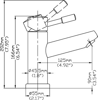 Смеситель для раковины Seaman Eco Koblenz SSN-2221