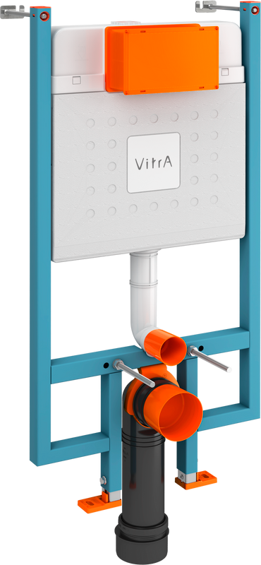 Инсталляция для унитаза VitrA V-Fix Core 738-5800-01 крепление к полу и стене