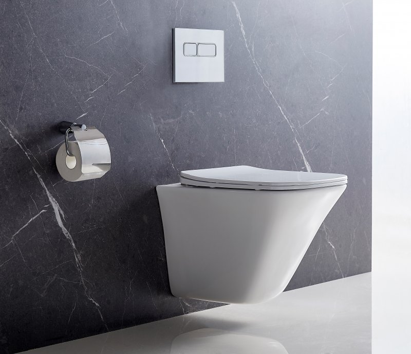 Чаша для унитаза подвесного BelBagno Marmi