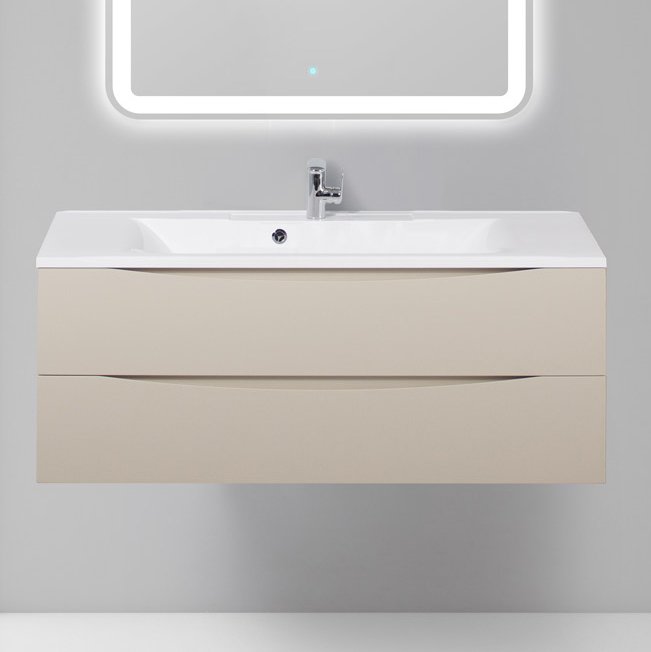 Тумба под раковину без столешницы BelBagno Marino 120 crema opaco