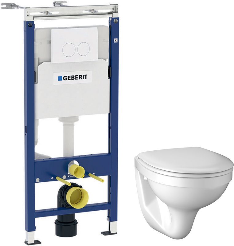 Комплект 4 в 1 Geberit Renova Compact Idol 458.122.2U.1