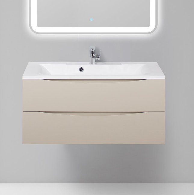 Тумба под раковину без столешницы BelBagno Marino 100 crema opaco