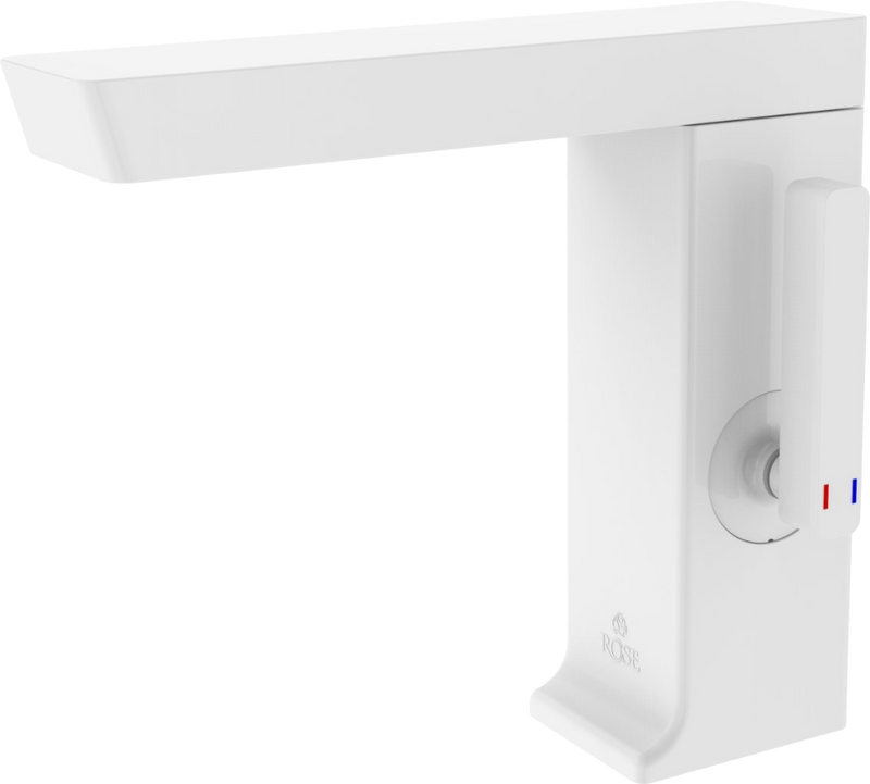 Смеситель для раковины Rose R18C R1801C, белый