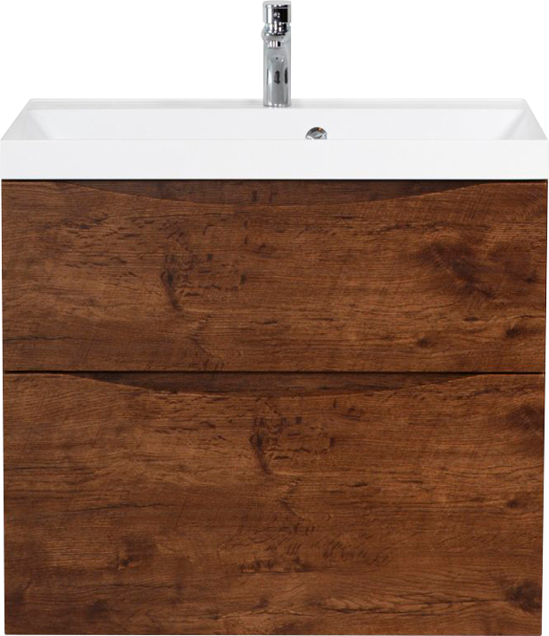 Тумба под раковину без столешницы BelBagno Marino H60 rovere moro, 70 см